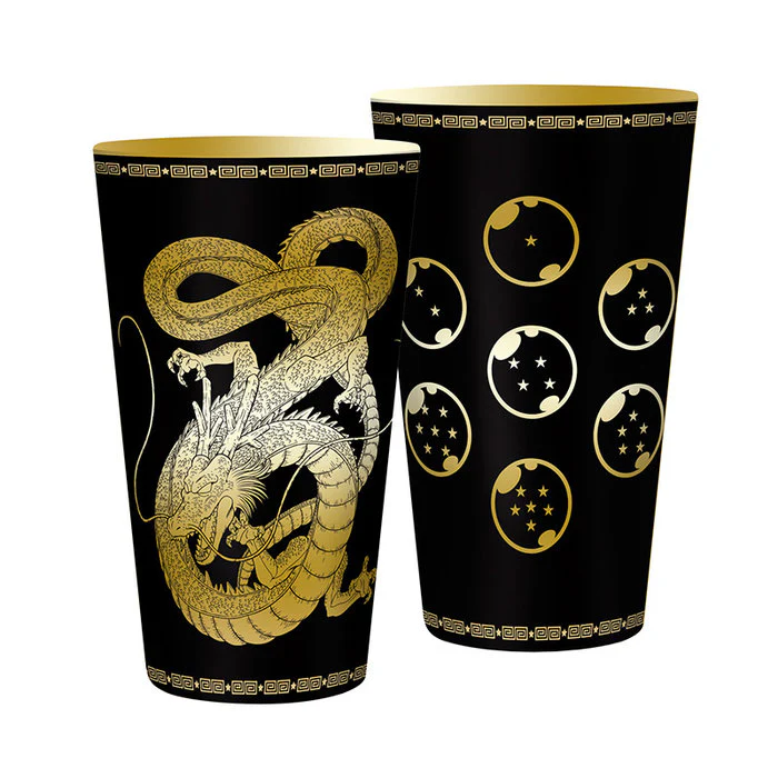 VASO DRAGON BALL XXL 400ML SHENRON 2 UNID | ABYSSE | ENVASE 2 UDS. UNIDAD | 23665361036900