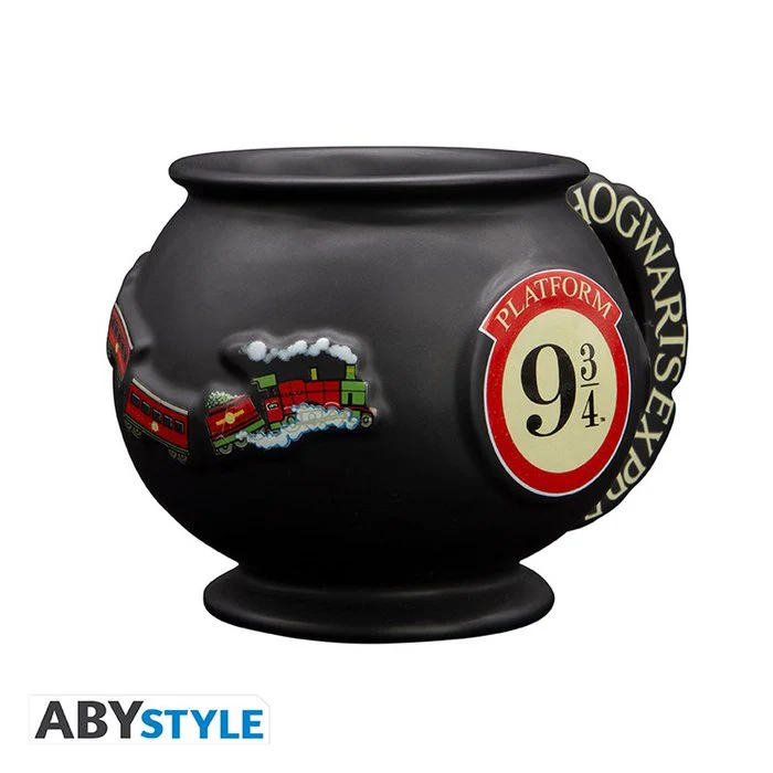 TAZA 3D CALDERO HARRY POTTER | ABYSSE | ENVASE 2 UDS. UNIDAD | 23665361081269
