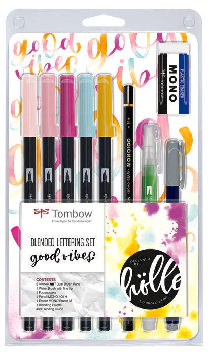 SET TOMBOW BLENDED LETTERING GOOD VIBES | TOMBOW | 1 UNIDAD | 4003198130340