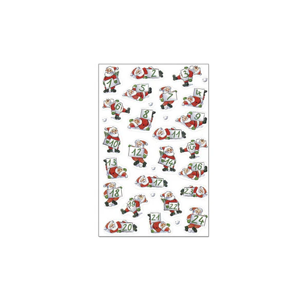 STICKER 5U BSB NAVIDAD PAPA NOEL 09-216 | ARGUVAL NAVIDAD | ENVASE 5 UDS. UNIDAD | 4004680426071