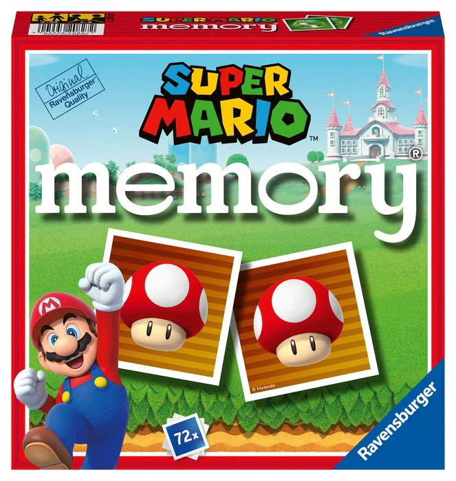 MEMORY - SUPER MARIO | RAVENSBURGER GAMES | 1 UNIDAD | 4005556208272
