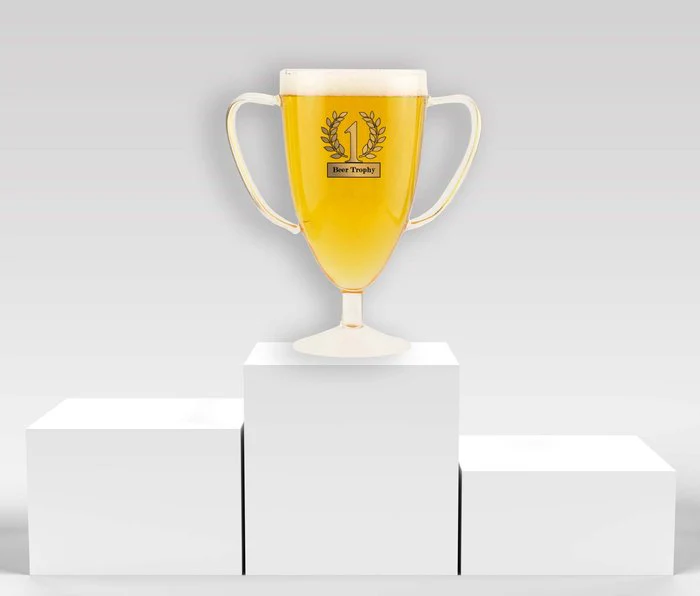 JARRA DE CERVEZA CON FORMA DE TROFEO | WINKEE | 1 UNIDAD | 4260767640123