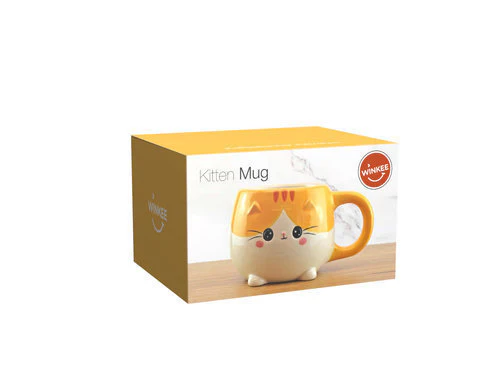 TAZA CON FORMA DE GATITO | WINKEE | 1 UNIDAD | 4260767640390