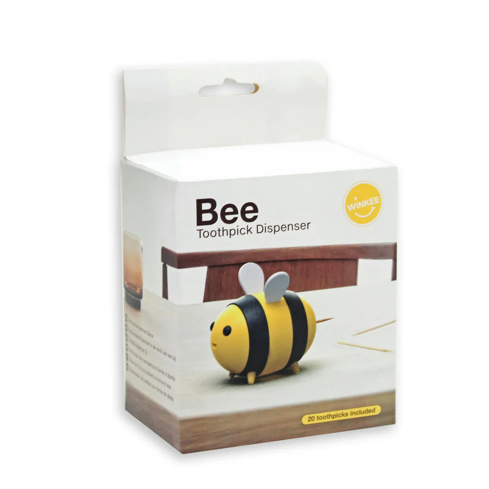 DISPENSADOR DE PALILLOS DE ABEJA BEE | WINKEE | 1 UNIDAD | 4260767643001
