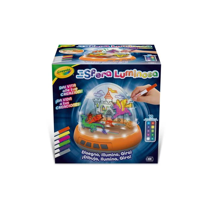 JUEGO PINTA LA ESFERA LUMINOSA | CRAYOLA | 1 UNIDAD | 5010065059856
