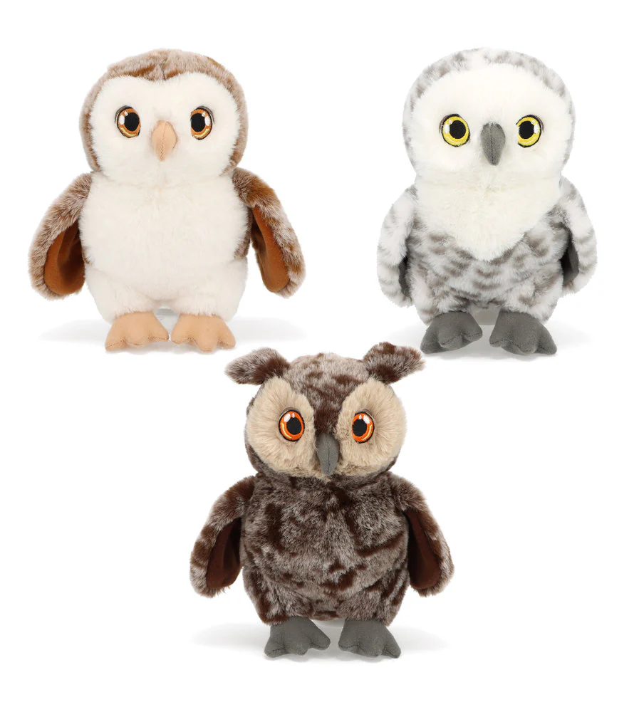PELUCHE BUHO 18 CM SURTIDOS | KEEL TOYS | 1 UNIDAD | 5027148022638
