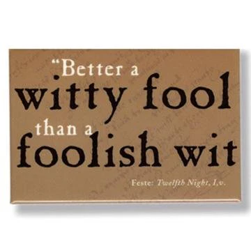 IMAN RECTANGULAR WITTY FOOL | CUSTOMWORKS | 1 UNIDAD | 5038680002415
