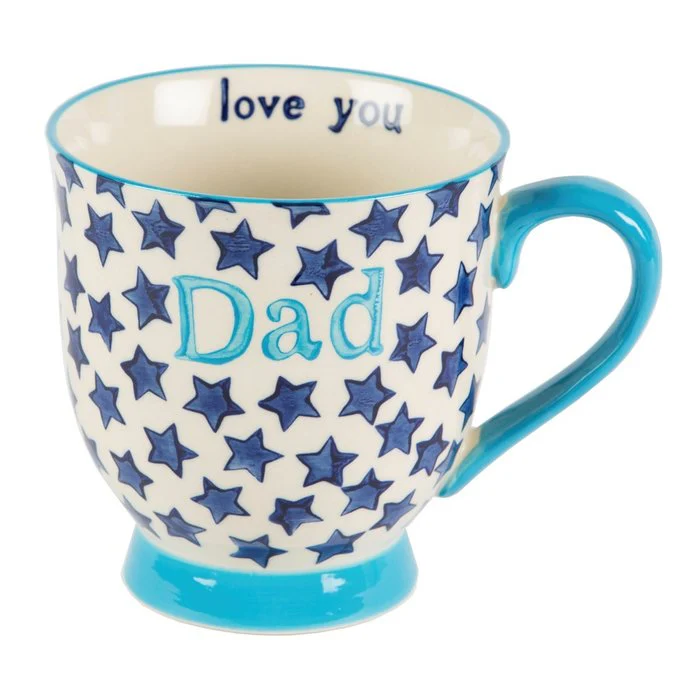 TAZA PAPA ESTRELLAS AZUL | SASS & BELLE | 1 UNIDAD | 5055992721193