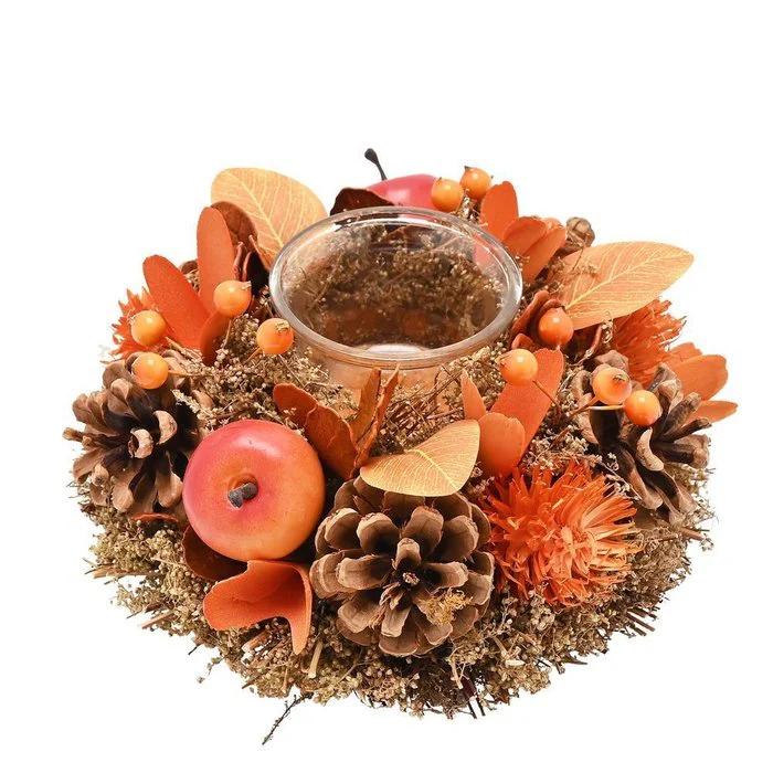 CANDELABRO OTOÑO HECHO A MANO NATURAL | WIDDOP | 1 UNIDAD | 5063322050950