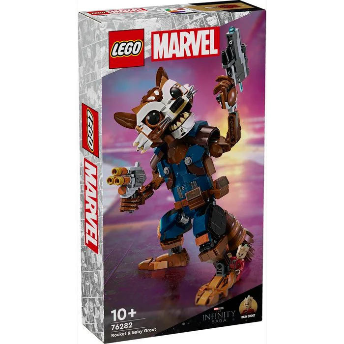 LEGO ROCKET Y BEBE GROOT | LEGO SUPER HEROES | 1 UNIDAD | 5702017590325