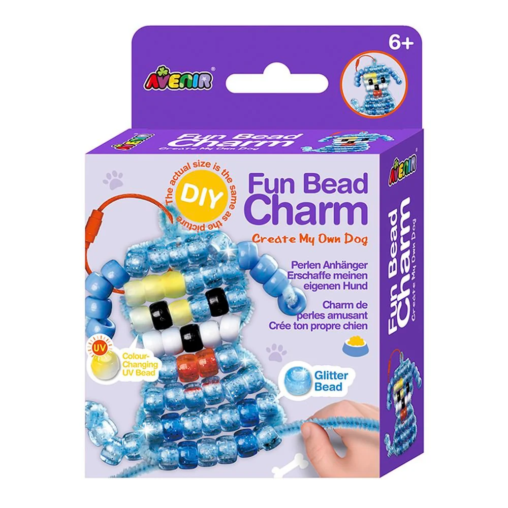 AMULETO CHARM DE PERLAS BEADS PERRO | AVENIR | 1 UNIDAD | 6920773318857