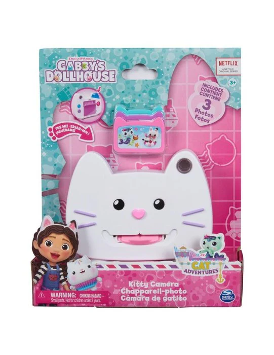 LA CASA DE MUÑECAS DE GABBY CAMARA GATITO | SPIN MASTER GABBY'S DOLLHOUSE | 1 UNIDAD | 778988349533