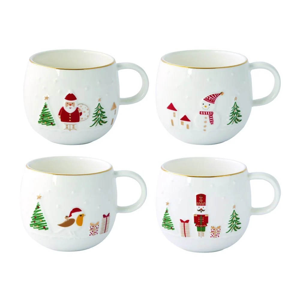 TAZA PORCELANA 400 ML IQUE NIEVE! EN CAJA REGALO SURTIDO | EASY LIFE | 1 UNIDAD | 8001544160238