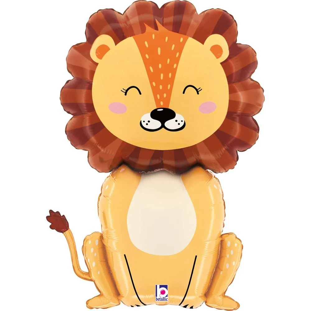 GLOBO LEON DE LA JUNGLA 81 CM | GRABO BALLOONS | 1 UNIDAD | 8055513253025