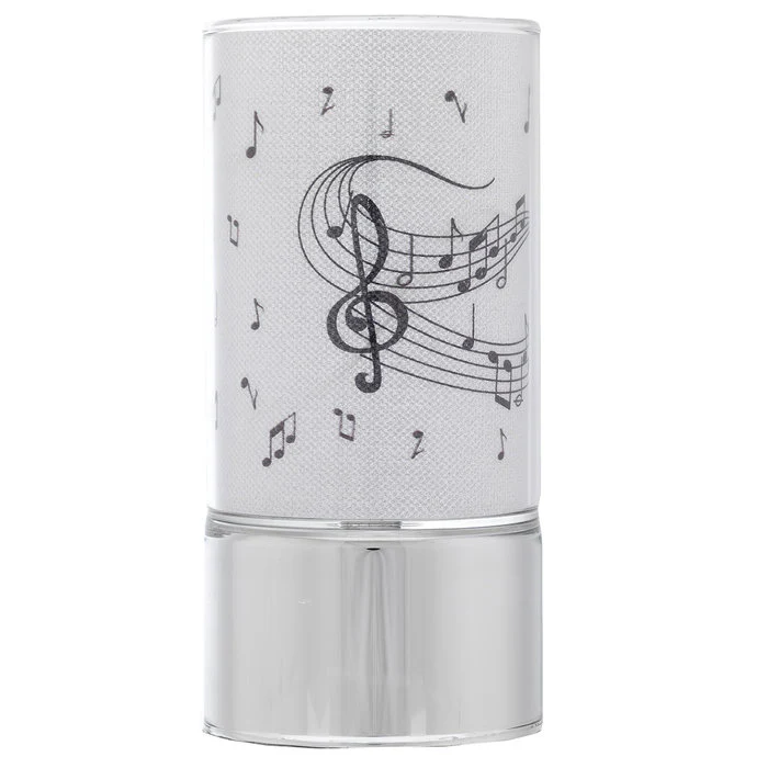 LAMPARA CRISTAL 7X15 DECORACION NOTAS MUSICALES | BAGUTTA | 1 UNIDAD | 8057157654985