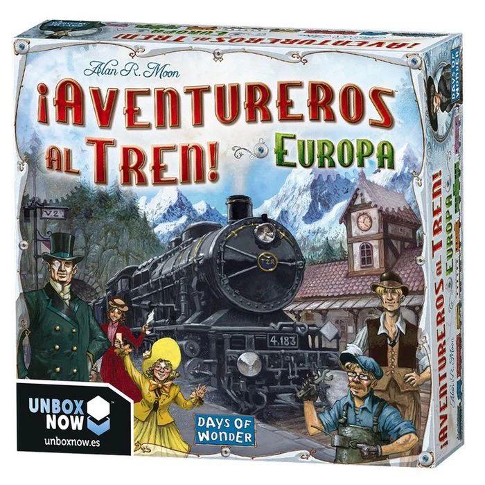 JUEGO DE MESA AVENTUREROS AL TREN EUROPA | ASMODEE JUEGOS | 1 UNIDAD | 824968717127