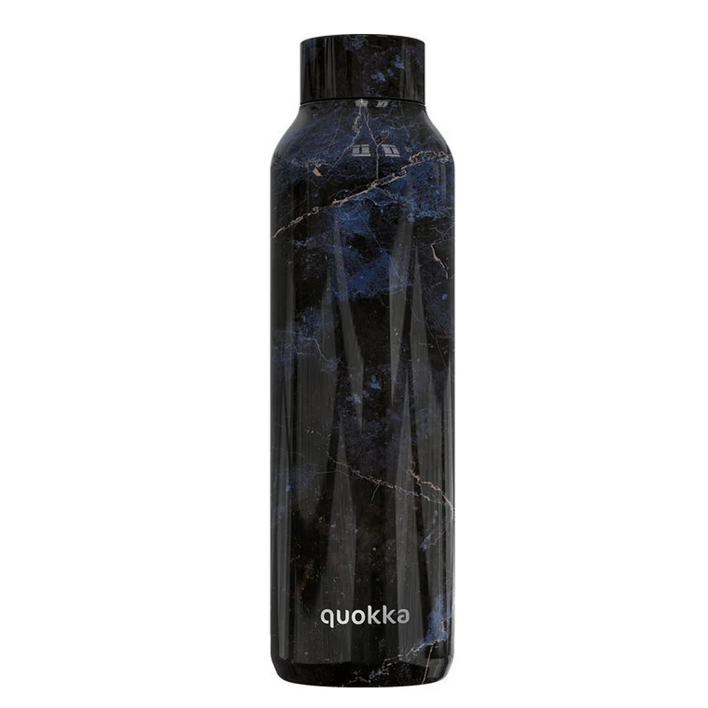 BOTELLA TERMO ACERO INOXIDABLE 630 ML NEGRA QUOKKA | QUOKKA | 1 UNIDAD | 8412497120871