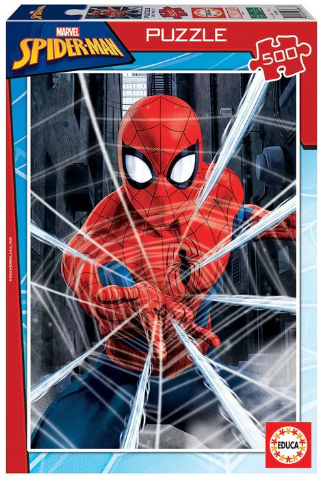 PUZZLE EDUCA 500 PIEZAS SPIDER-MAN | EDUCA-BORRAS | 1 UNIDAD | 8412668184862