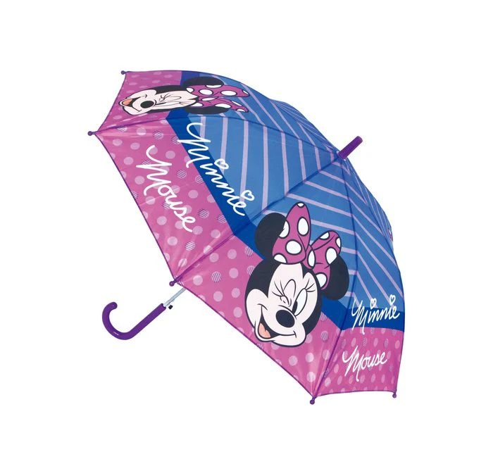 PARAGUAS INFANTIL AUTOMATICO 48CM MINNIE MOUSE ME TIME | SAFTA, S,A, | 1 UNIDAD | 8412688475889