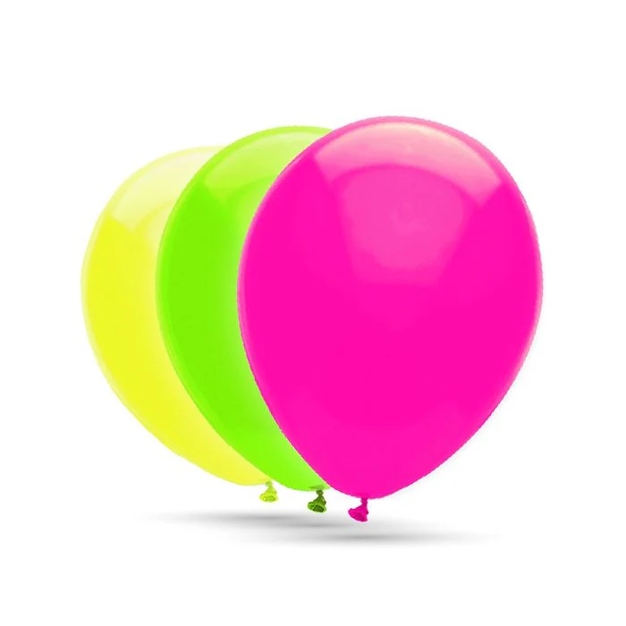 BOLSA 50 GLOBOS 20CM FLUORESCENTE SURTIDOS | GRAN FESTIVAL ,S,A, | ENVASE 12 UDS. UNIDAD | 8421332505964