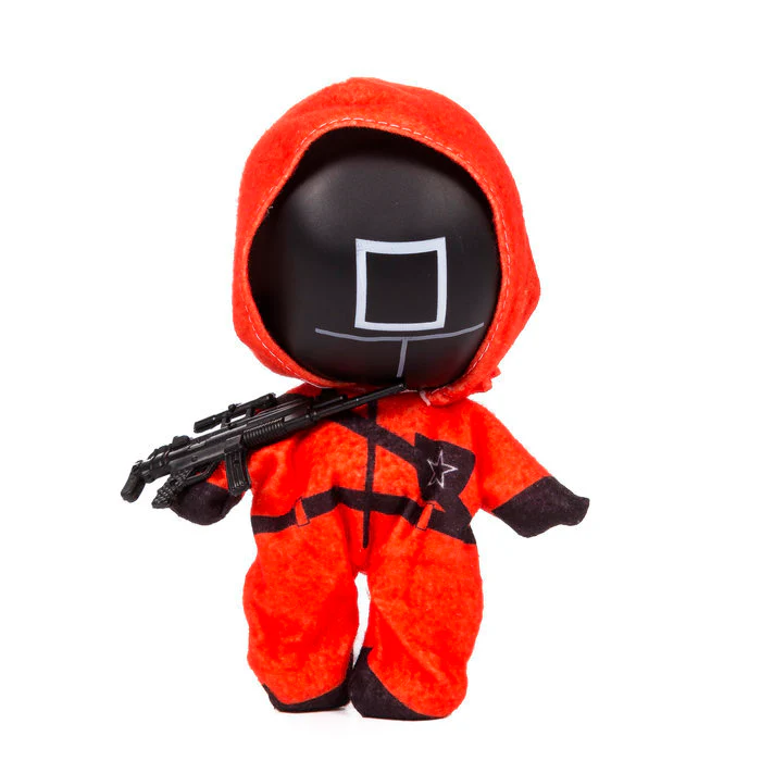 PELUCHE JUEGO DEL CALAMAR VIGILANTE CUADRADO CAJA EXPOSITOR | EMPRENDIMIENTOS URBANOS SL | 1 UNIDAD | 8434600175745
