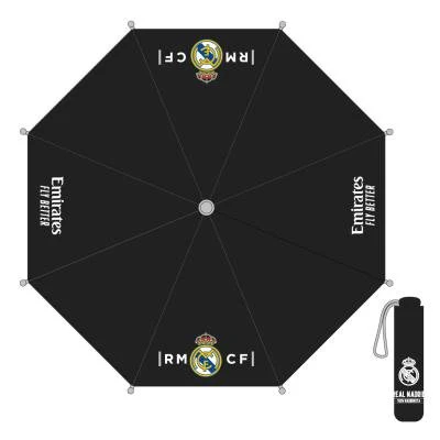 PARAGUAS MANUAL PLEGABLE ADULTO REAL MADRID | CERDA REGALO | 1 UNIDAD | 8445484542547
