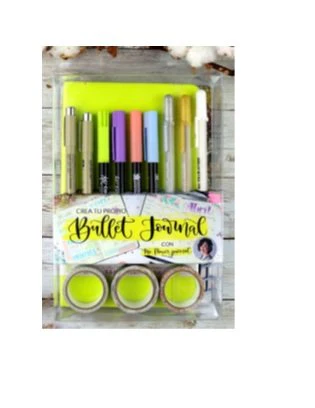 SET BULLET JOURNAL VERDE PASTEL | TALENS ESPAÑA | 1 UNIDAD | 8712079459635
