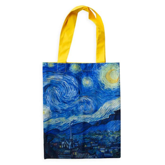 BOLSA DE COMPRA DE TELA NOCHE ESTRELLADA VAN GOGH | WEBSHOP ARTE | 1 UNIDAD | 8719524053936