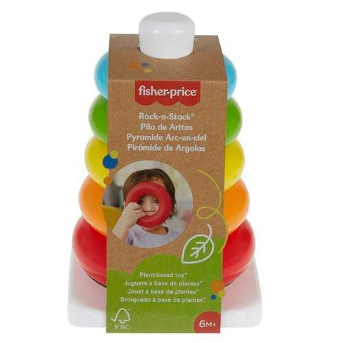 PIRAMIDE BALANCEANTE ECO FISHER PRICE | FISHER-PRICE MATTEL | 1 UNIDAD | 887961902242
