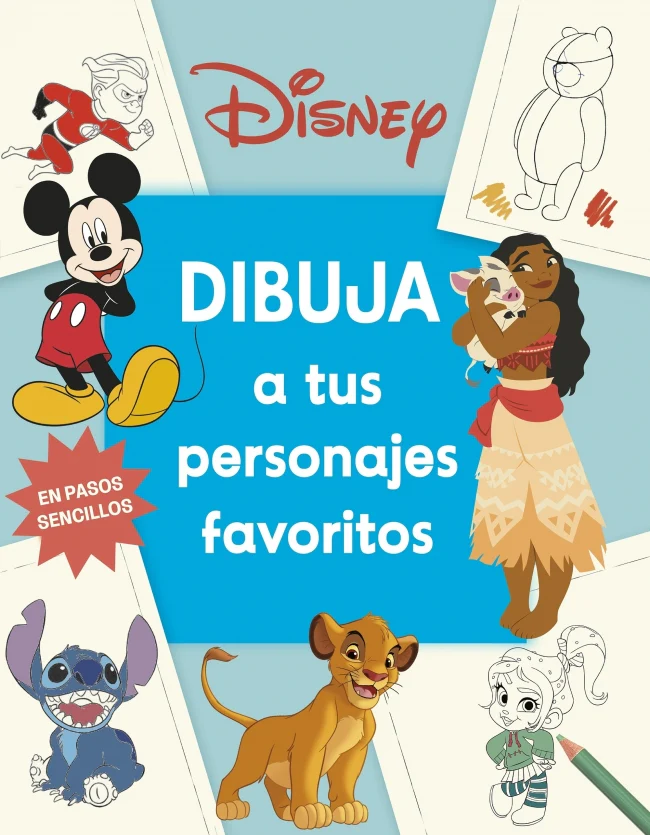 Disney Dibuja a tus personajes favoritos. DK (DK) 9780241804445