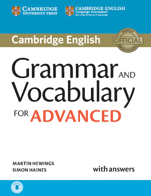 Grammar and Vocabulary for Advanced Book with Answers and Audio (Cambridge University Press) 9781107481114
