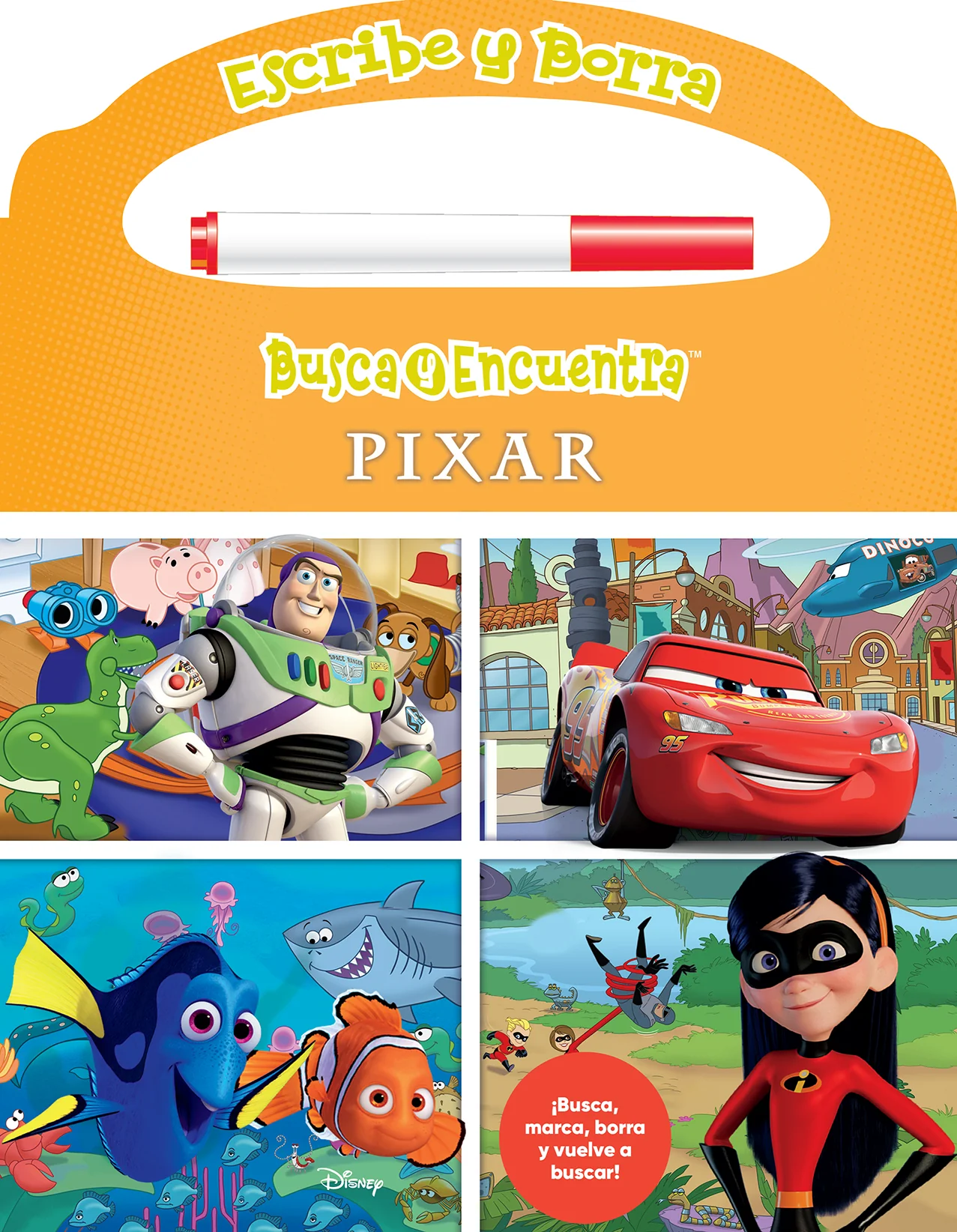 ESCRIBE Y BORRA PIXAR WELF (PI KIDS) 9781503770904