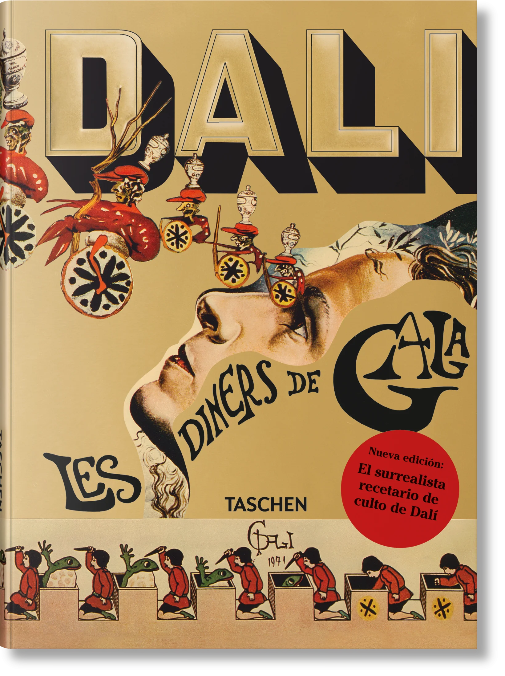 Dalí: Les dîners de Gala (TASCHEN) 9783836595858