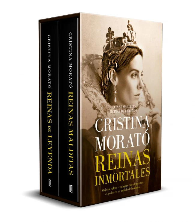 Estuche Reinas inmortales (Contiene: Reinas malditas | Reinas de leyenda). Cristina Morató (PLAZA & JANES) 9788401029394