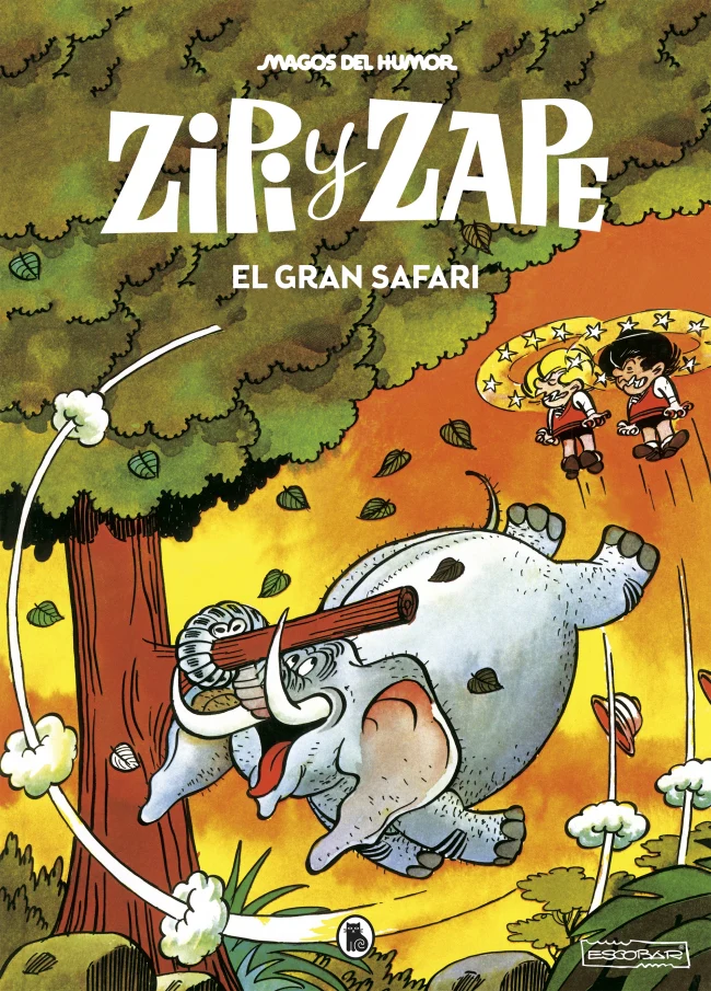Zipi y Zape. El gran safari (Magos del Humor 18). Josep Escobar (Bruguera) 9788402423559
