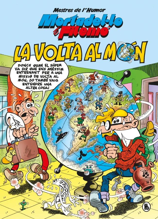 Mortadel·lo i Filemó. La volta al món (Mestres de l'Humor 214). Francisco Ibáñez (Bruguera) 9788402426550