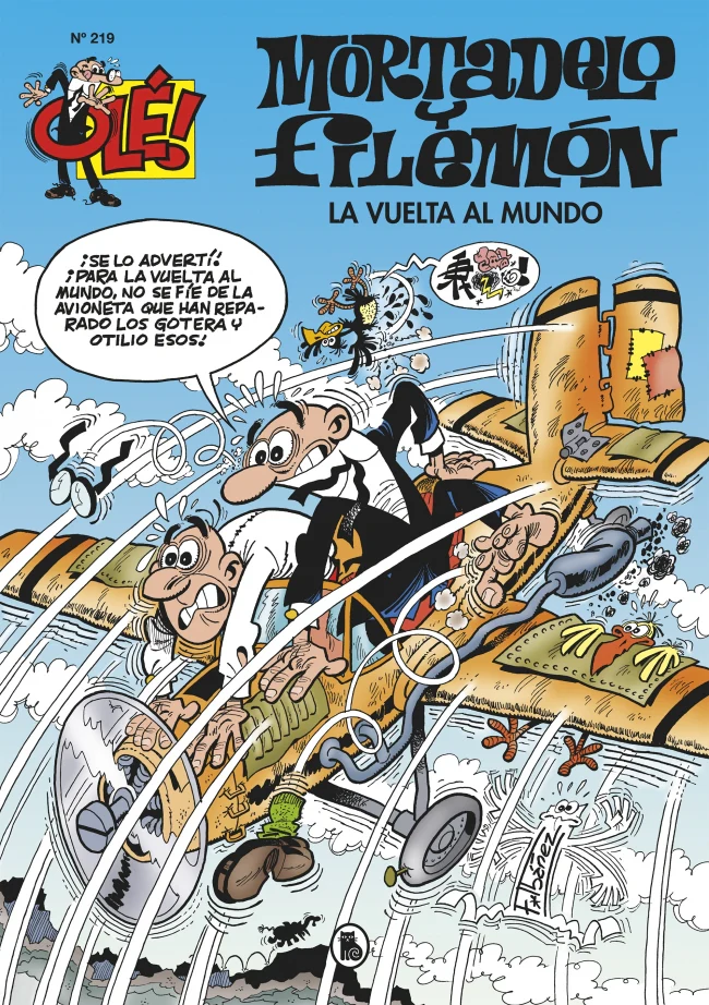 Mortadelo y Filemón. La vuelta al mundo (Olé! Mortadelo 219). Francisco Ibáñez (Bruguera) 9788402428868
