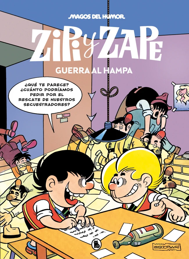 Zipi y Zape. Guerra al hampa (Magos del Humor 223). Josep Escobar (Bruguera) 9788402429728