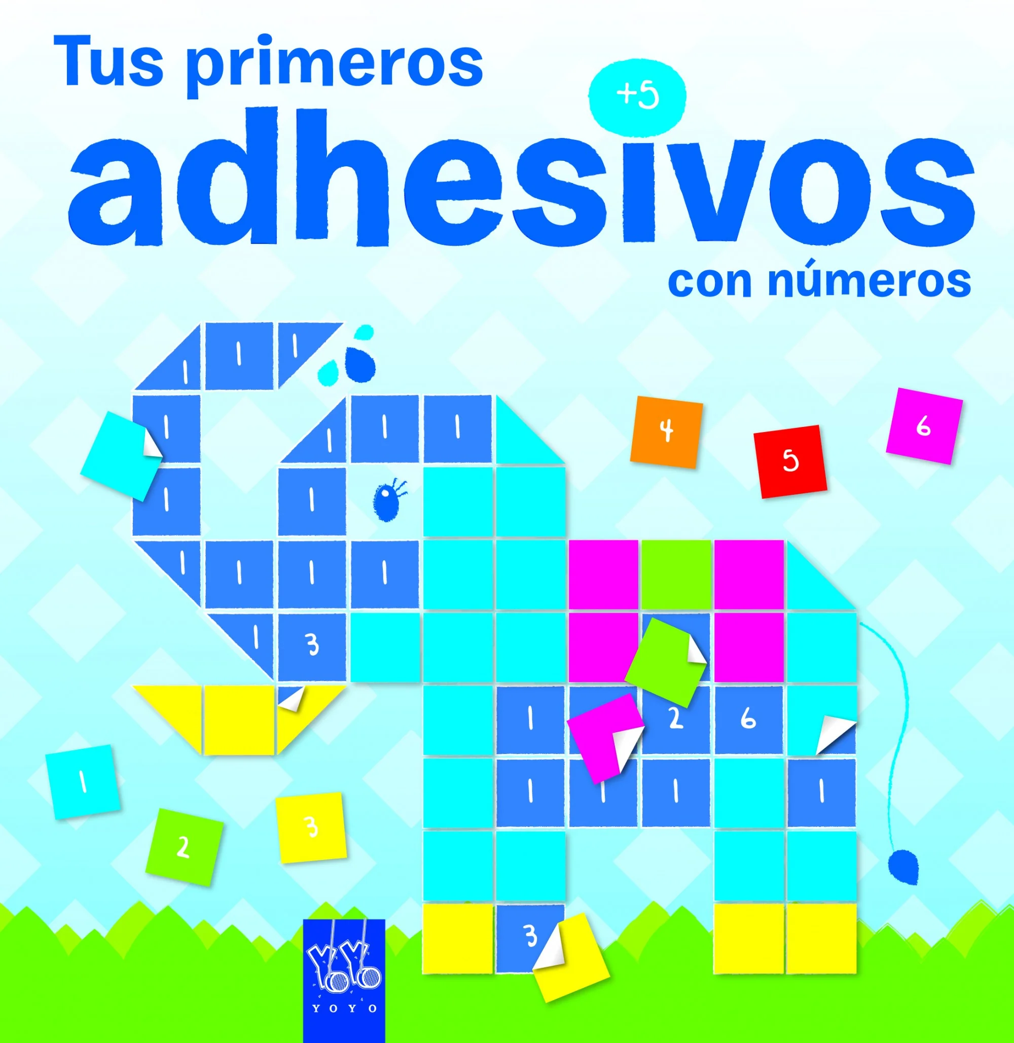 Tus primeros adhesivos +5. Elefante. YOYO (Yoyo) 9788408134701