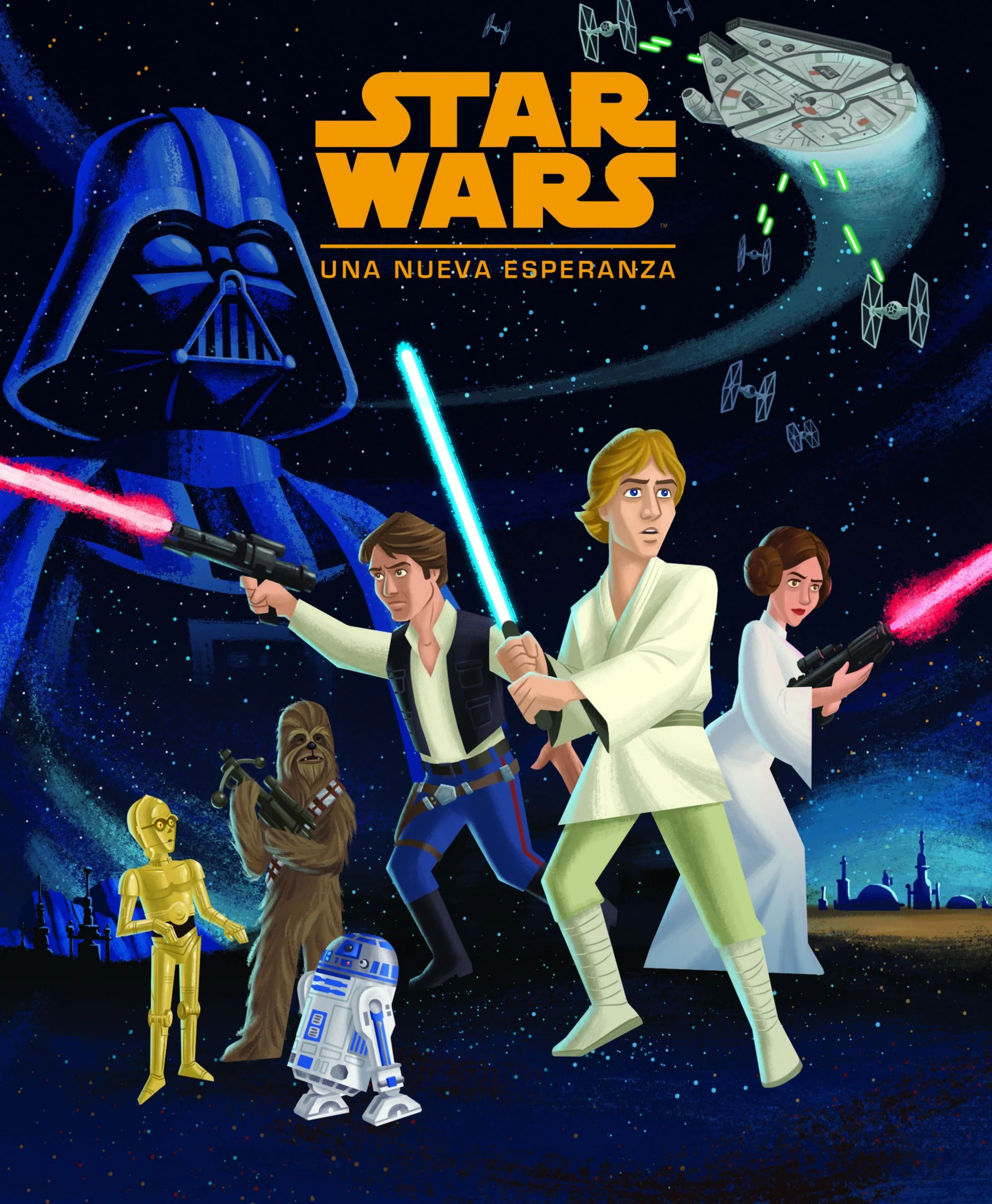 Star Wars. Una nueva esperanza. Star Wars (Planeta Junior) 9788408154068