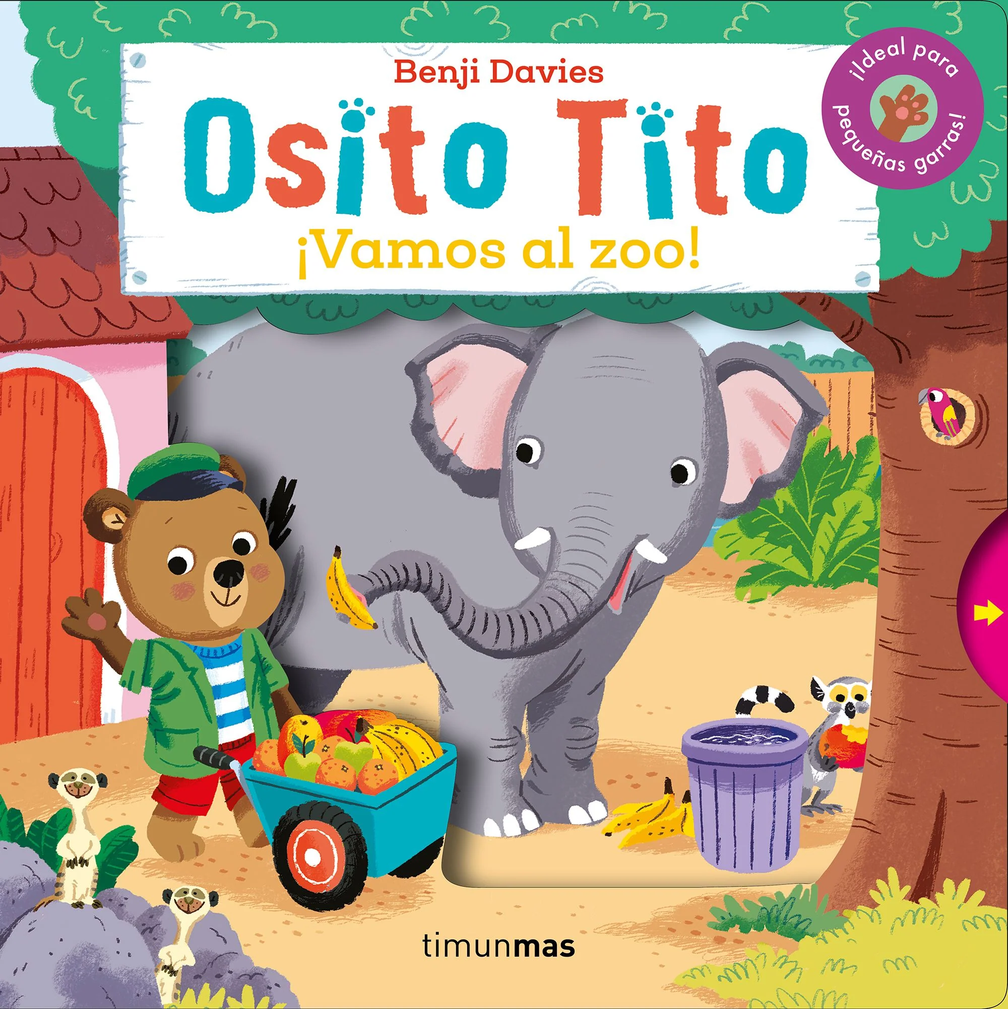 Osito Tito. ¡Vamos al zoo!. Benji Davies (Timun Mas Infantil) 9788408158080
