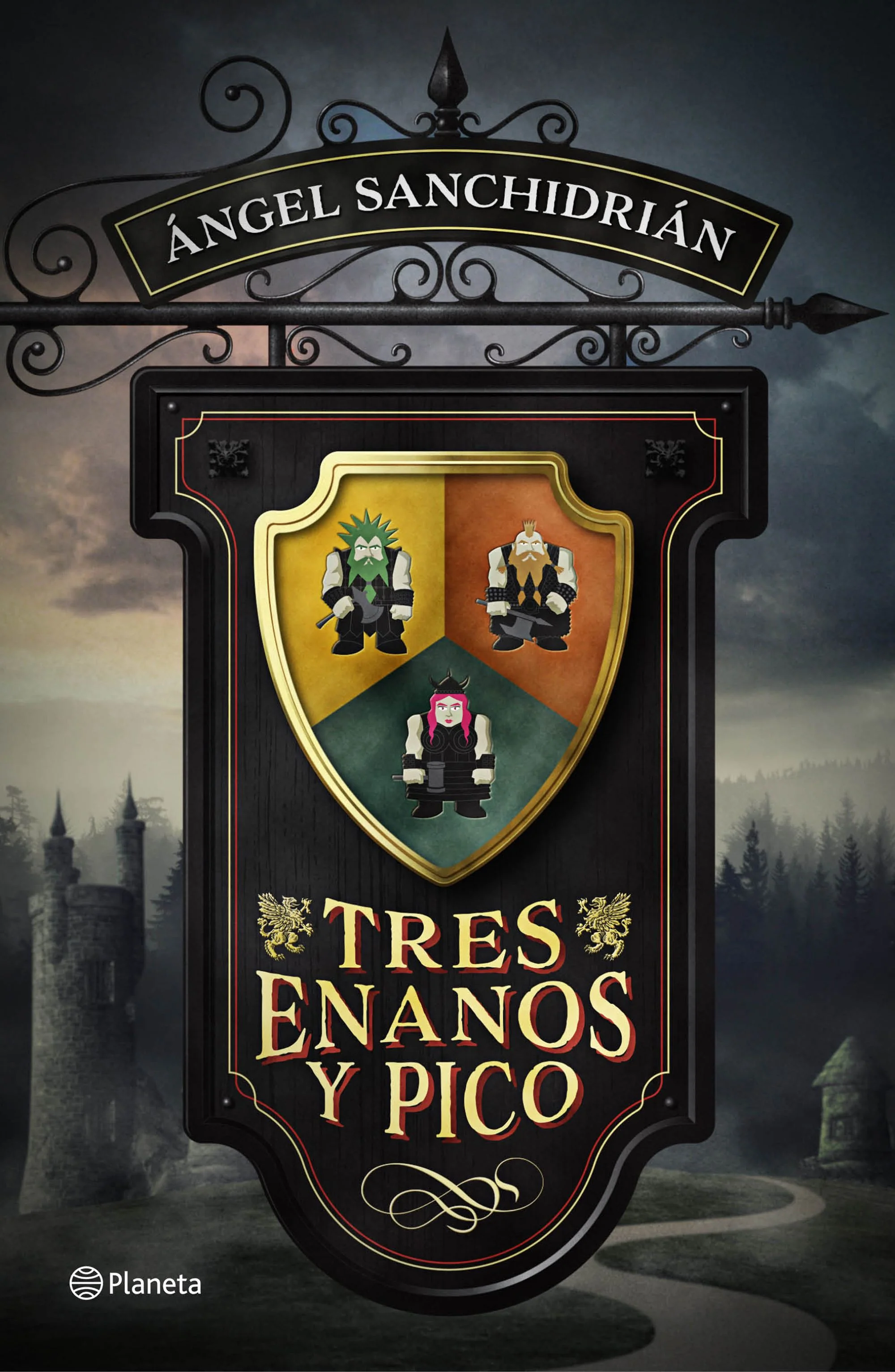 Tres enanos y pico. Ángel Sanchidrián (Editorial Planeta) 9788408171133