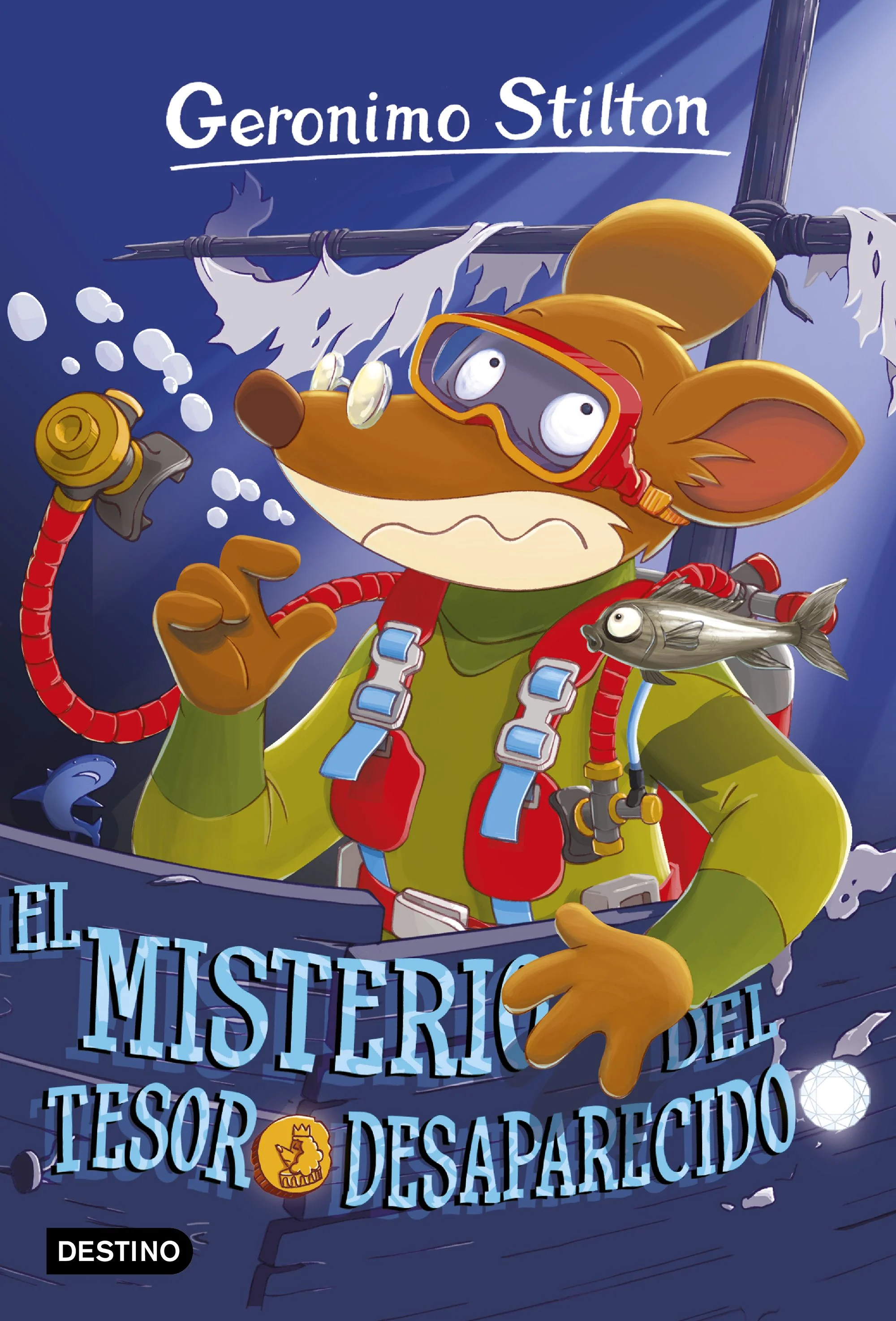 El misterio del tesoro desaparecido: Geronimo Stilton 10. Geronimo Stilton (Destino Infantil & Juvenil) 9788408172055