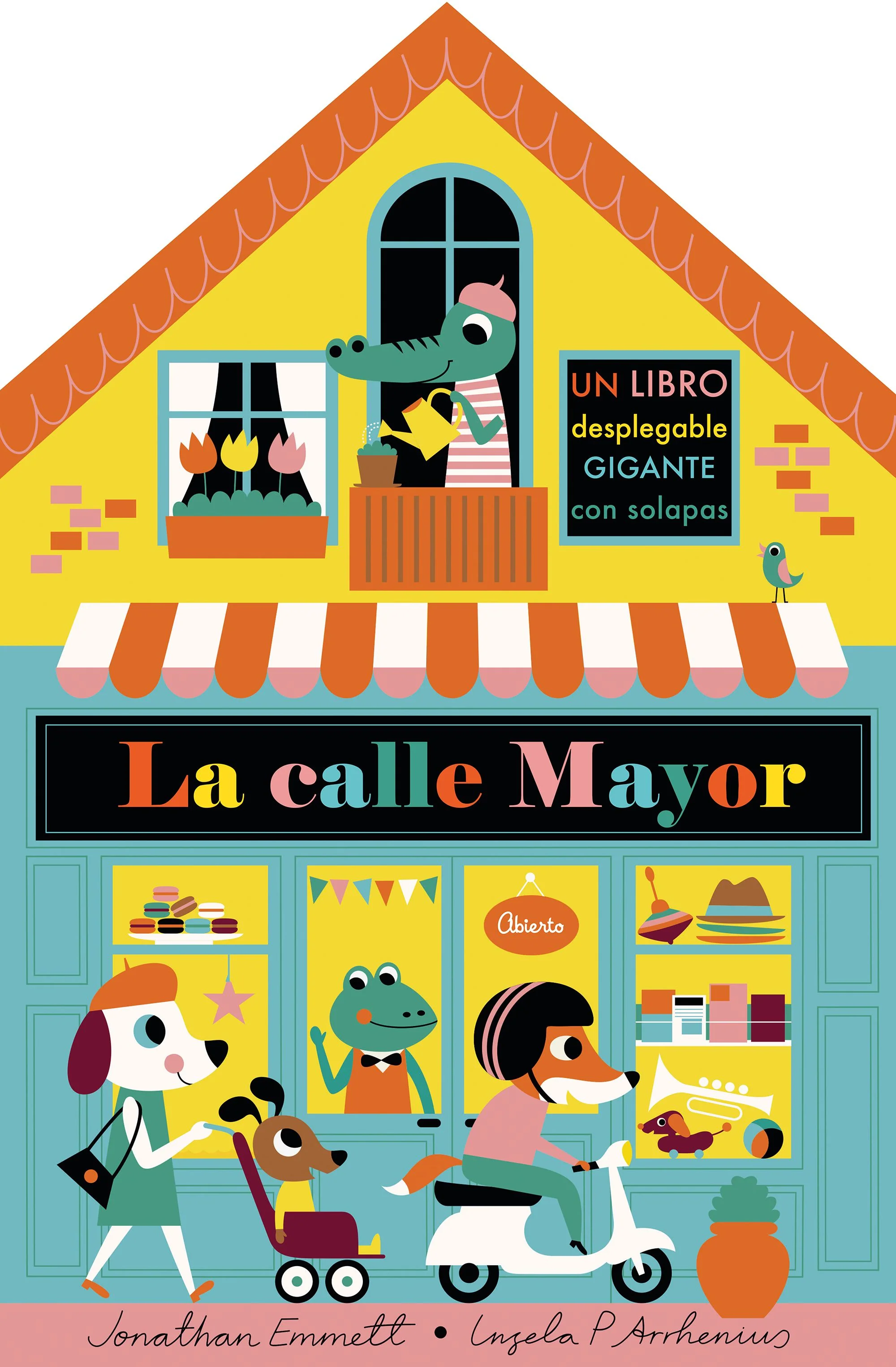 La calle Mayor. Libro desplegable. Ingela P. Arrhenius (Timun Mas Infantil) 9788408187134