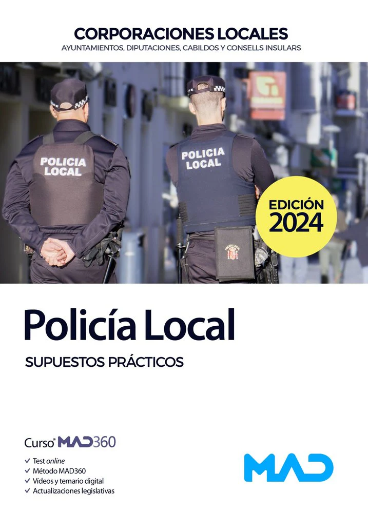 POLICIA LOCAL SUPUESTOS PRACTICOS | AA,VV | MAD | 9788414279106