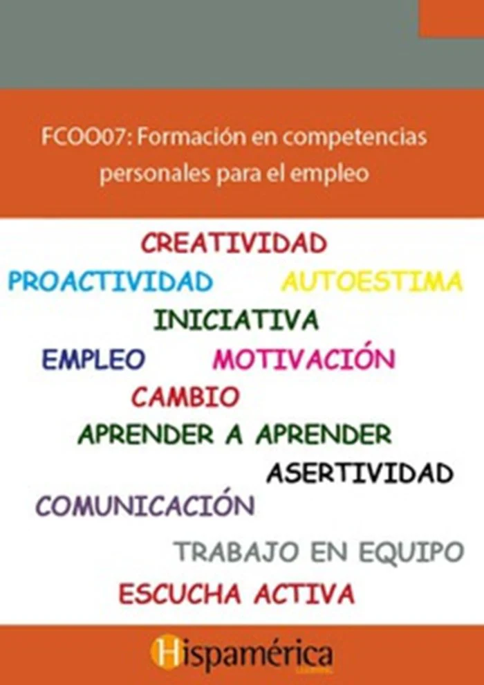 COMPETENCIAS PERSONALES PARA EL EMPLEO FCOO07 | AA,VV | HISPAMERICA BOOKS | 9788417958510