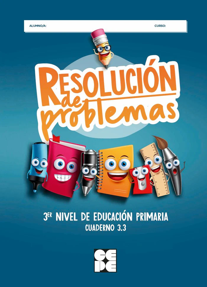 RESOLUCIÓN DE PROBLEMAS 3.3. PROYECTO HIPATIA. I Galve Manzano, José Luis;Moreno Ojeda, José Miguel;Trallero de Lucas, Cristina;Romera Valdehita, Miguel Ángel;Trallero Sanz, Manuel I Ciencias de la Educación Preescolar y Especial I 9788418044052