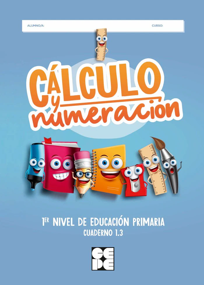 CÁLCULO Y NUMERACIÓN 1.3 HIPATIA I Trallero de Lucas, Cristina;Romera Valdehita, Miguel Ángel;Galve Manzano, José Luis;Trallero Sanz, Manuel;Moreno Ojeda, José Miguel I Ciencias de la Educación Preescolar y Especial I 9788418044595