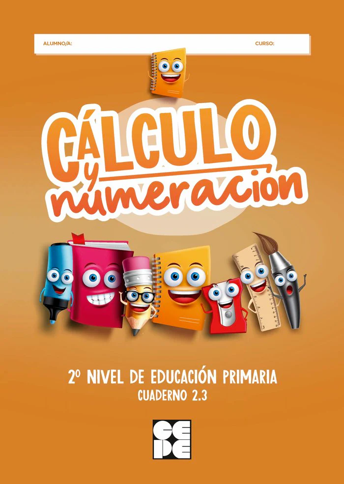 CÁLCULO Y NUMERACIÓN 2.3 HIPATIA I Trallero de Lucas, Cristina;Romera Valdehita, Miguel Ángel;Galve Manzano, José Luis;Trallero Sanz, Manuel;Moreno Ojeda, José Miguel I Ciencias de la Educación Preescolar y Especial I 9788418044625