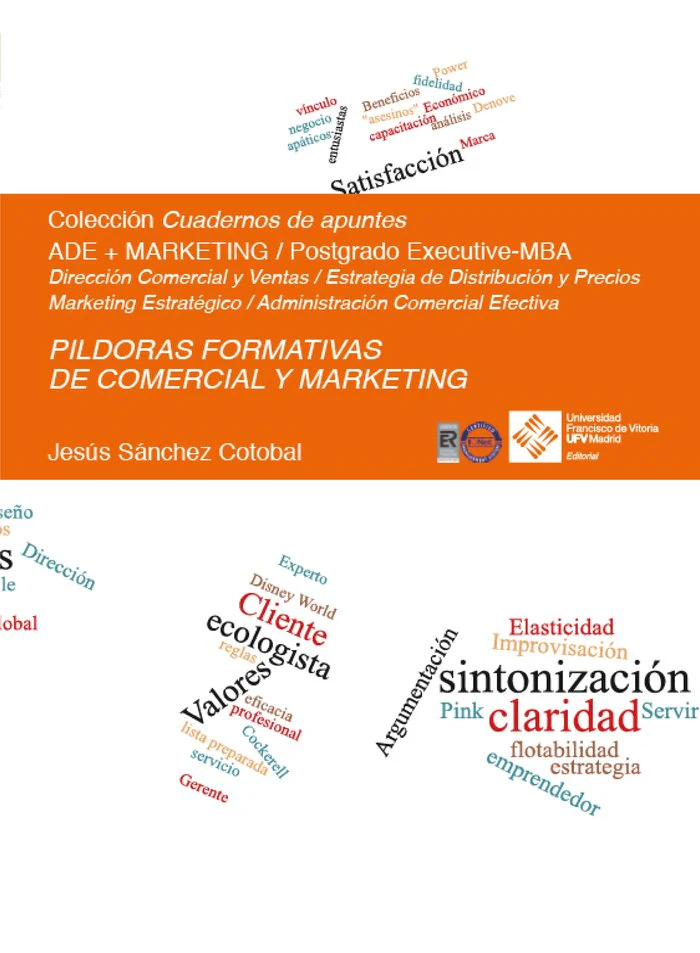 PILDORAS FORMATIVAS DE COMERCIAL Y MARKETING | AA,VV | FRANCISCO DE VITORIA | 9788418360343